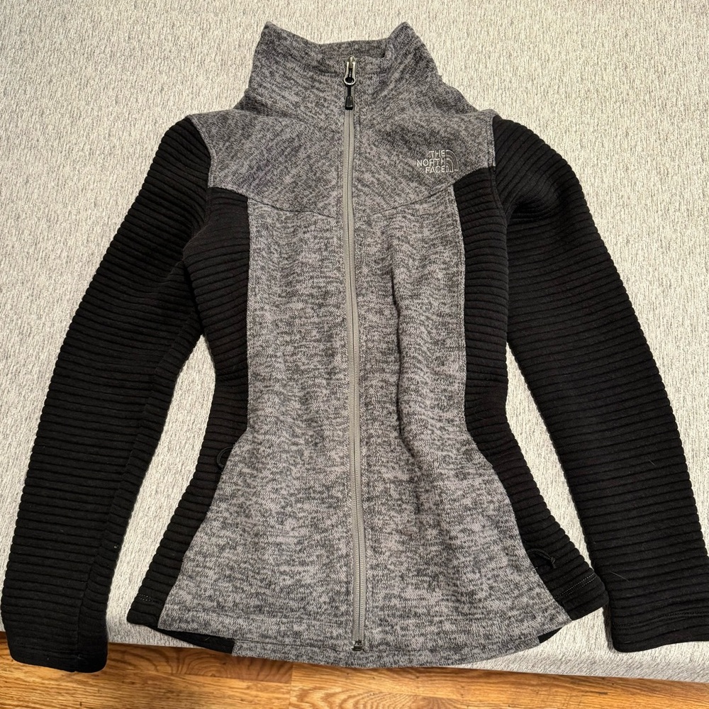 The North Face zip up sweater